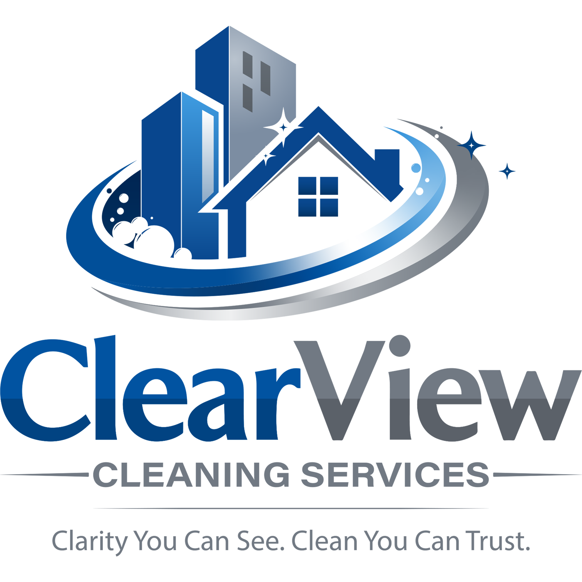 ClearView Cleaning Services logo